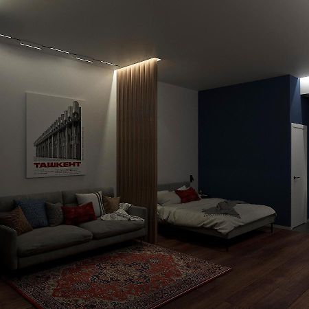 Blueloft 52 I Tashkent Apartment With Balcony Dış mekan fotoğraf