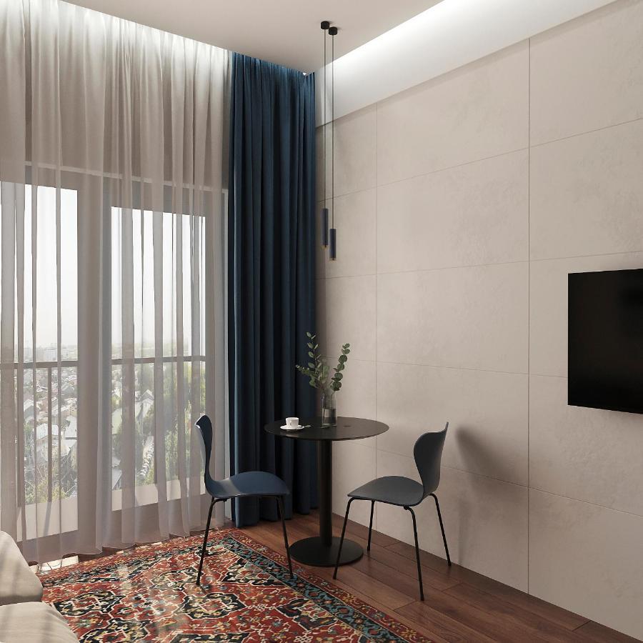 Blueloft 52 I Tashkent Apartment With Balcony Dış mekan fotoğraf