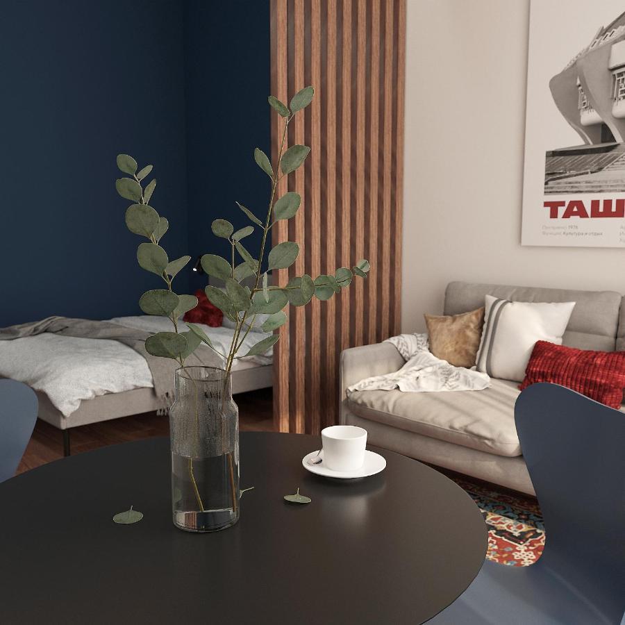 Blueloft 52 I Tashkent Apartment With Balcony Dış mekan fotoğraf